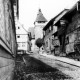 , li_0147, Stadtrundgang um 1930 An der Kirche