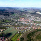 , li_0576, Luftbild mit der Ansicht von Hardegsen.