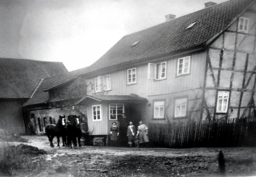 he_0025, Bauernhof Schormann 1930, Im Anger, um 1930